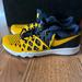 Nike Shoes | Michigan Wolverines Ncaa Nike Train Speed 4 Shoes. Wore Once. Brand New. | Color: Blue/Yellow | Size: 9