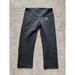 Adidas Bottoms | Adidas Girls Youth Medium Black Athletic Cropped Pants | Color: Black | Size: Mg