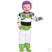 Disney Costumes | Baby Disney Toy Story Buzz Lightyear Deluxe Costume Jumpsuit 6-12m | Color: Green/White | Size: 6-12 Months