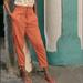 Free People Pants & Jumpsuits | Free People Pants Pleated Stretch Waistband M | Color: Orange/Red | Size: M