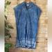 Madewell Dresses | Madewell Blue White Shirt Dress Button Front Size S Small Short Sleeve. | Color: Blue/White | Size: S