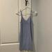 Brandy Melville Dresses | Brandy Melville Amara Blue White Floral Dress Xs/S | Color: Blue/White | Size: S