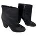 Jessica Simpson Shoes | Jessica Simpson Black "Satin" 4" Heeled Booties Size 7.5 | Color: Black | Size: 7.5