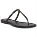 Jessica Simpson Shoes | Jessica Simpson Karlee Thong Flat Sandals Black 8m | Color: Black | Size: 8