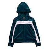 Levi's Shirts & Tops | Levi's Girls' Zip Up Hoodie Deep Teal Size S 4335 | Color: Green | Size: Sg