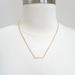 Madewell Jewelry | Madewell Arrow Bar Necklace | Color: Gold | Size: Os