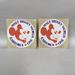 Disney Design | 2 Walt Disney World Mickey Mouse 1986 Earforce One Hot Air Balloon Stickers | Color: Red/White | Size: Os