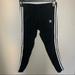 Adidas Pants & Jumpsuits | Adidas Classic Black With White 3 Stripe Leggings Size Medium | Color: Black/White | Size: M
