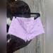 American Eagle Outfitters Shorts | American Eagle Lavender Purple Crotchet Pocket Size 6 Shortie Shorts Nwt | Color: Purple | Size: 6