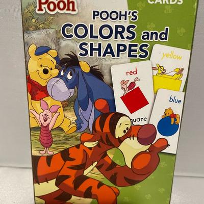 Disney Other | Disney Winnie The Pooh Flash Cards (36) Color And Shapes New | Color: Orange | Size: Osbb