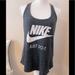 Nike Tops | Nike Women’s Just Do It Gray Tank Top Medium | Color: Gray | Size: M
