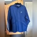 Adidas Jackets & Coats | Adidas Windbreaker Sz L | Color: Blue | Size: L