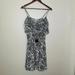 American Eagle Outfitters Dresses | American Eagle Outfitters Womens White Blue White Floral A Line Dress Size Xs | Color: Blue/White | Size: Xs