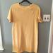 American Eagle Outfitters Dresses | American Eagle Yellow Xs Sweater Style Dress. Light For The Beach . | Color: Yellow | Size: Xs