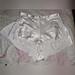 Victoria's Secret Shorts | Coquette Victorias Secret Satin Shorts | Color: White | Size: S