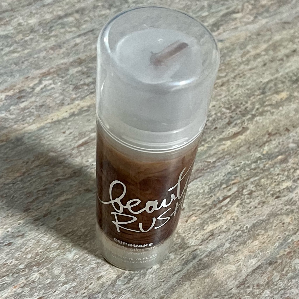 Victoria's Secret Bath & Body | Discontinued Victoria’s Secret Beauty Rush Cupquake Body Glimmer Swirl Cream | Color: Brown | Size: 5 Oz