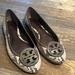 Tory Burch Shoes | Never Worn Tory Burch Snakeskin Ballet Flat | Color: Brown/Cream | Size: 8