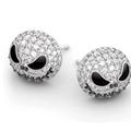 Disney Jewelry | Disney Jewelry Jack Skeleton Earrings | Color: Black/Silver | Size: Os