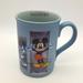 Disney Dining | Disneyland Mickey Mouse Coffee Cup Mug Slate Blue Disney Theme Park | Color: Blue | Size: Os