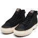 Adidas Shoes | Adidas Womens Nizza High Platform Trek Shoes Size 9.5 | Color: Black | Size: 9.5