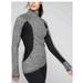 Athleta Tops | Athleta Womens Athletic 1/4 Zip Up Pullover Gray&Black Size Large | Color: Gray | Size: L
