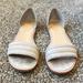 J. Crew Shoes | J Crew Hayes Suede Sandals Size 5 | Color: Cream/Tan | Size: 5