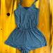 American Eagle Outfitters Pants & Jumpsuits | $!! Cute And Comfy American Eagle Romper Xxs | Color: Blue | Size: Xxs