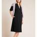 Anthropologie Dresses | Anthropologie Velvet By Graham & Spencer Midi Black Dress Size Small | Color: Black | Size: S