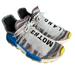 Adidas Shoes | Adidas X Pharrell Williams Hu Nmd Human Race Motherland Sneakers | Color: Blue/Pink | Size: 7.5