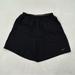 Nike Shorts | Nike Dri Fit Black Small Swoosh Logo Athletic Running Shorts Womens Size L | Color: Black | Size: L