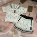 Burberry Matching Sets | 12 Month Burberry Outfit For Boys | Color: Black/White | Size: 12mb