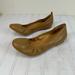 J. Crew Shoes | J. Crew Tan Leather Ballet Flats | Color: Tan | Size: 7