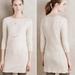 Anthropologie Tops | Anthropologie Moth Ribbed Tunic Dress Oatmeal | Color: Cream/Tan | Size: M