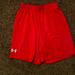 Under Armour Bottoms | Boys Sz Medium. Red Shorts With White Logo Under Armour | Color: Red/White | Size: Mb