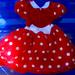 Disney Costumes | Girls Size 7/8 Minnie Mouse Costume Or Dress Up | Color: Red/White | Size: 7/8