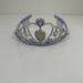 Disney Costumes | Disney Tinkerbell Plastic Tiara | Color: Purple/Silver | Size: Osg