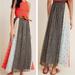 Anthropologie Skirts | Anthropologie Margot Pleated Maxi Skirt | Color: Black/Orange | Size: 2