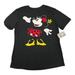 Disney Shirts | Disney Parks Men’s S Minnie Mouse T-Shirt Ears Flower World Fun Retro Polka Dot | Color: Black/Red | Size: S