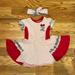 Disney Dresses | Disney Minnie Dress | Color: Red/White | Size: Xxs