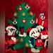 Disney Holiday | Jay Franco & Sons Disney Mickey Minnie Mouse Christmas Throw/Blanket 59”X78” | Color: Green/Red | Size: Os