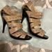 Michael Kors Shoes | Michael Kors High Heel Size 7 1/2 M Very Good Condition | Color: Tan | Size: 7.5