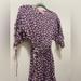 Kate Spade Dresses | Kate Spade Floral Maxi Dress With Belt | Color: Purple | Size: M