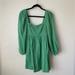 J. Crew Dresses | Adorable Green J.Crew Dress With Pockets! | Color: Green | Size: Xs