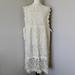 Anthropologie Dresses | Anthropologie Orla Ivory Lace Dress | Color: Cream/White | Size: Mp