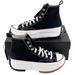 Converse Shoes | Converse Run Star Hike Hi Women's Size 9 Shoes Black White Gum Sneakers 166800c | Color: Black/White | Size: 9