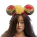 Disney Accessories | Disney Parks Marvel's Captain Marvel Mickey Ears Headband For Adults New | Color: Blue/Red | Size: Os