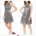 Michael Kors Dresses | Michael Michael Kors Metallic Foil Halter Dress Size Xs | Color: Black/Silver | Size: Xs