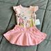 Disney Matching Sets | Disney Baby 2-Piece Outfit Onesie/Skirt Size 3-6 Months Nwt! | Color: Pink | Size: 3-6mb