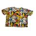 Disney Shirts & Tops | Disney Mickey Mouse Donald Duck Pluto All Over Print T-Shirt Juniors Cropped Xxl | Color: Red | Size: Xxlg