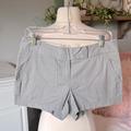 J. Crew Shorts | J Crew Gray Shorts Low Rise Classic Twill Weathered Womens 2 Broken In Chino | Color: Gray | Size: 2